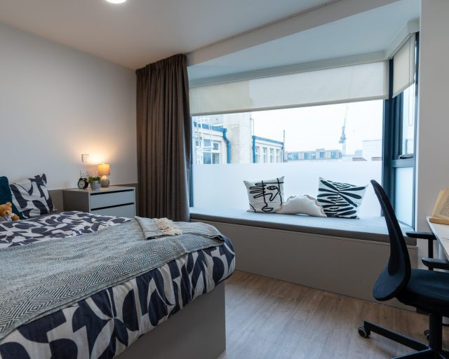 Unilfe Bargate House Modular Student Accommodation - Window View