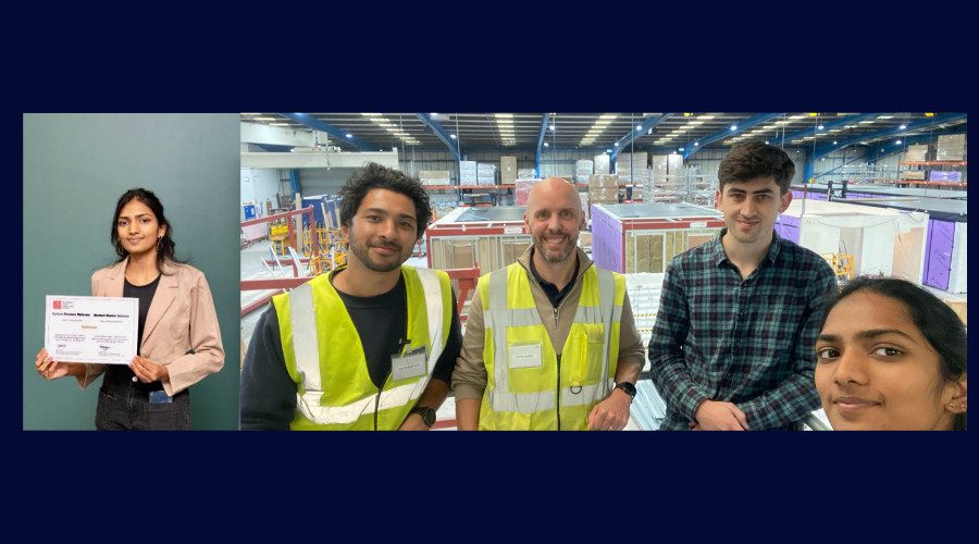 Building the Future: Cardiff Architecture Student Gains Hands-On Experience in Modular Construction at Stelling Properties